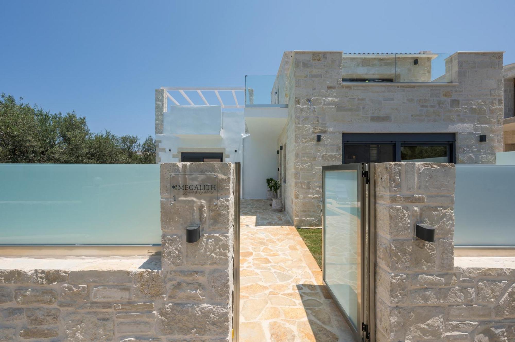 Megalith Villas Agia Marina المظهر الخارجي الصورة
